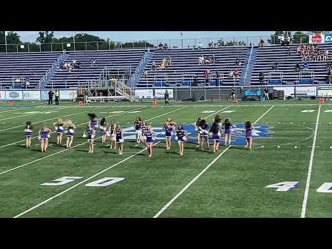 CCSU Dance Team Football Performance Sept 18th 2021