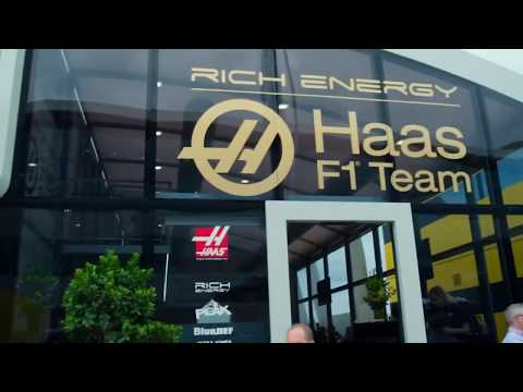 Gunther Steiner rant at Magnussen and grosjean - Magnussen smashes the door