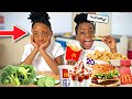 SASHA And ASHER Learn To Share McDONALDS