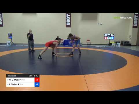 2018 Marine Corps US Open/UWW Junior Freestyle 79 Con 8 #1 - Michael O`Malley (Apex) Vs. Travis St