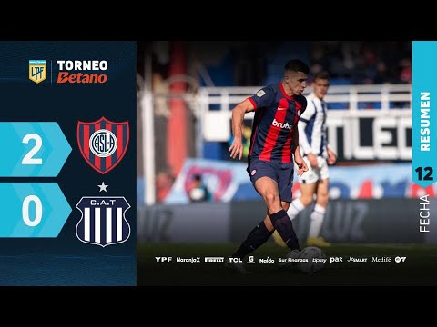 SAN LORENZO 2 - 0 TALLERES I Resumen del partido | #TorneoBetano 2024