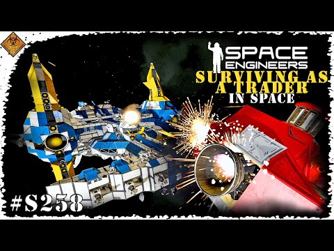 Testing The Ship In Battle! Space Engineers: Surviving As A Trader In Space S2E58