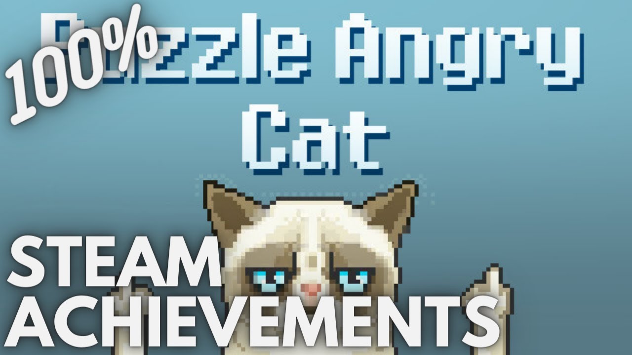 [STEAM] 100% Achievement Gameplay: Puzzle Angry Cat