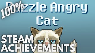 [STEAM] 100% Achievement Gameplay: Puzzle Angry Cat