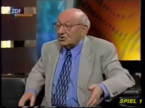 DAS LITERARISCHE QUARTETT vom 30.06.2000 mit MARCEL REICH-RANICKI (FRAGMENT-EXPO 2000)