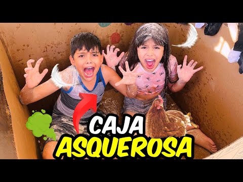 24 HOURS IN A DISGUSTING BOX WITH MY BROTHER (this happened)