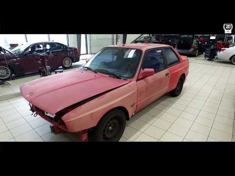 BMW M3 E30 EVO2 arrives at Schmiedmann Odense