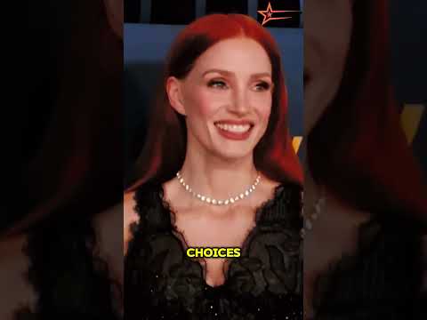 Jessica Chastain's Career Has Been Defined By Her Incredible Range || #shorts #celebritynews