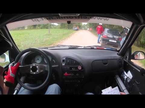 15 Rajd Nowomiejski 2012 - Przygoda na PS9 - Baran/Mączkowski - Saxo VTS - Eltronik