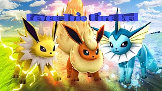 How to get the eevee evolutions trio pokemon fire red