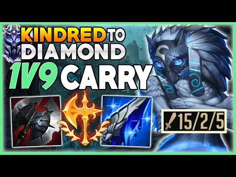 CLEAVER KINDRED + MURAMANA = EASY 1V9 CARRY?! ABUSE THIS AND BECOME A 1V9 GOD! - League Of Legends
