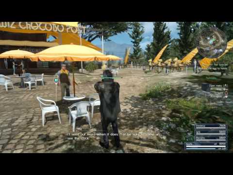 Final Fantasy XV playthrough pt143 - Weapon Upgrades and Search For Better Hunts