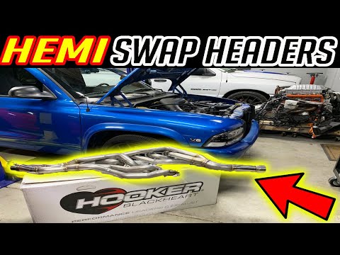 Hooker Blackheart Gen III HEMI Swap Headers | Dodge Dakota | REVIEW