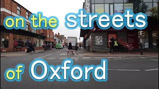At the corner in Oxford, UK