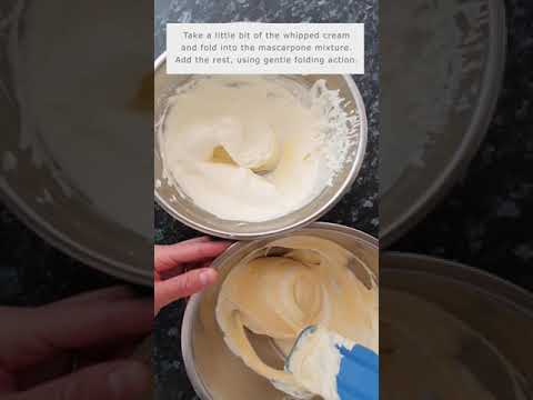 Tiramisu -  Part 2  - Mascarpone cream