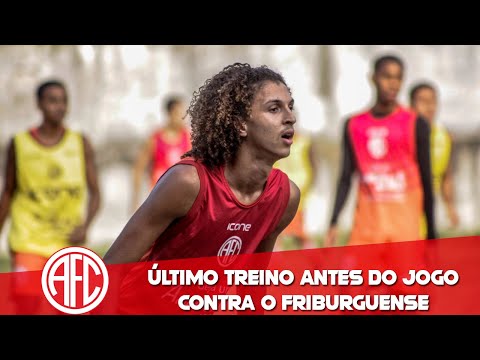 Final de preparação do Sub-20 para o jogo contra o Friburguense