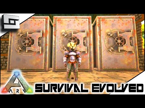 ARK: Survival Evolved - ALL TEH VAULTS! S4E20 ( The Center Map Gameplay )
