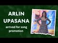 ARLIN UPASANA Arrived For Song Promotion Arlinupasana Bollywood Trending Youtubeindia