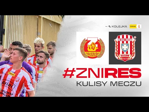 WIDEO: Znicz Pruszków - Resovia 2-0 [KULISY MECZOWE]