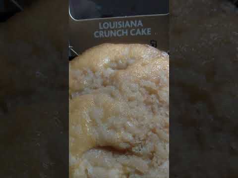 LOUISIANA CRUNCH CAKE #SHORTS