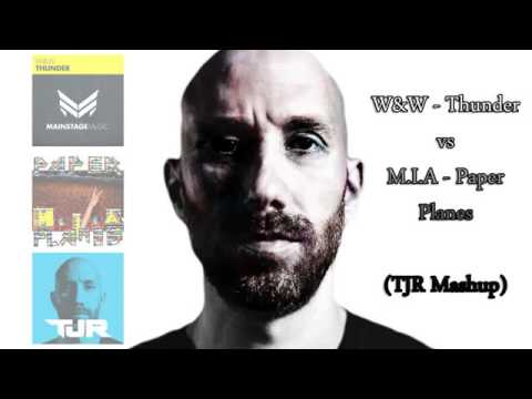 WW Thunder vs MIA Paper Planes TJR Mashup DJ SASKA