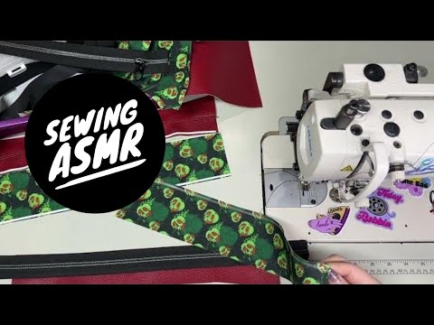 ASMR Sewing & Free-Motion Quilting a Handbag - The Erica Bowler by Oro Rosa