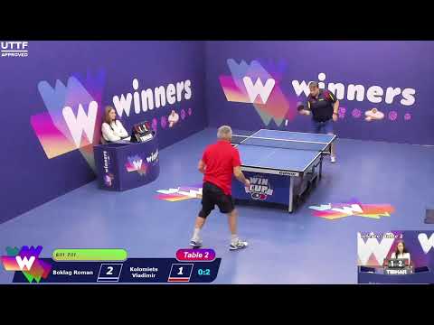 WINners CUP table 2  11.12   Boklag Roman - Kolomiets Vladimir  13:30