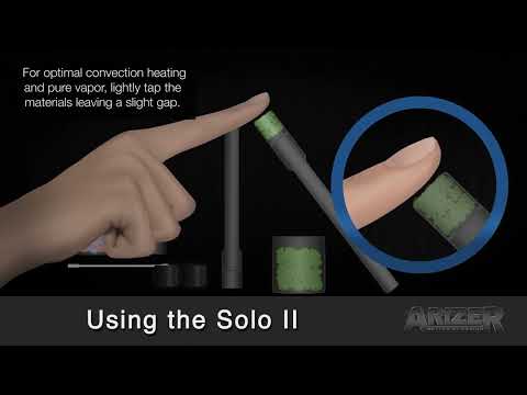 Solo 2 Arizer guide de démarage