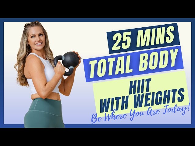 Total Body HIIT with Weights