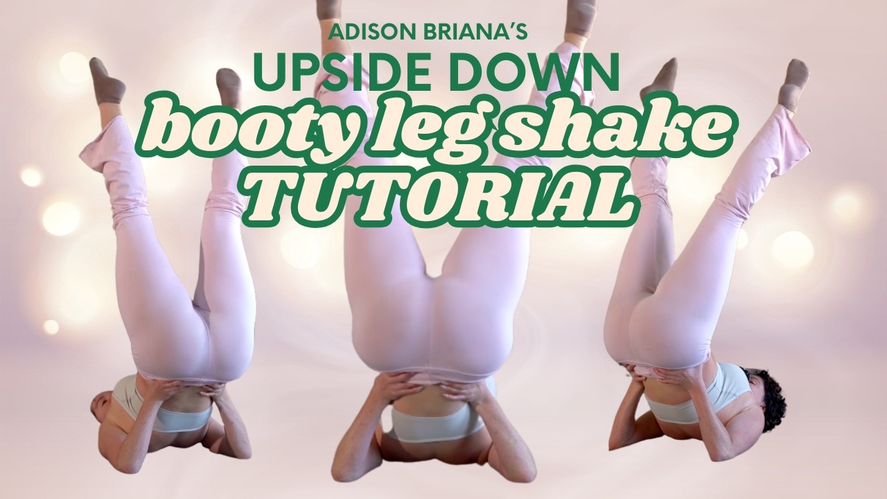 Booty Leg Shake Tutorial 🍑 Beginner Floorwork Breakdown W Adison