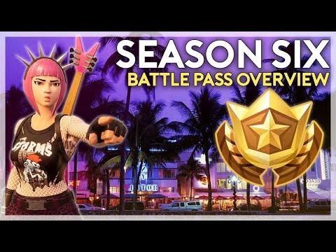 Fortnite Season 6 Battle Pass Overview! (Pets, Insane Skins, Gliders!) (Fortnite Battle Royale)
