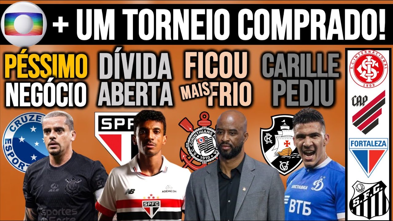 FAGNER NO CRUZEIRO! LUIZ GUSTAVO FORA? TIMÃO FALA DE POGBA! GLOBO FECHA! DANILO LIVRE! VASCO, CAP E+