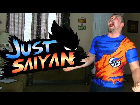 Opening my JustSaiyan gear package 🔥 Unboxing Battle Damaged Son Goku - Mens Short Sleeve Skin