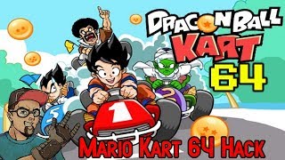 Dragon Ball Kart 64 NIntendo Mario Kart 64 Rom Hack!