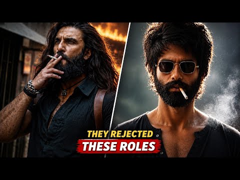 Top 10 Actors Who Rejected Iconic Roles | Cineverse 