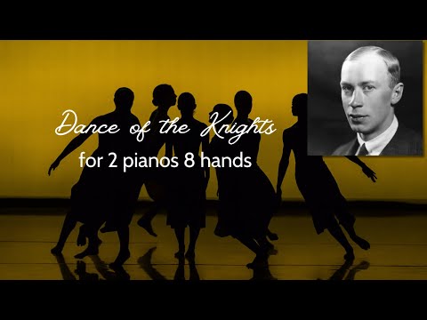 Dance of the Knights (Prokofiev’s Romeo & Juliet) Piano Cover + Sheet Music 2 PIANOS 8 HANDS