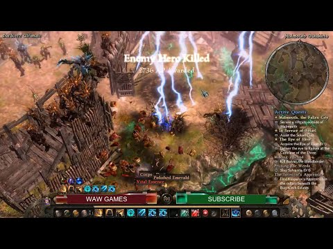 GRIM DAWN FORGOTTEN GODS secure riftgate outside Malmouth