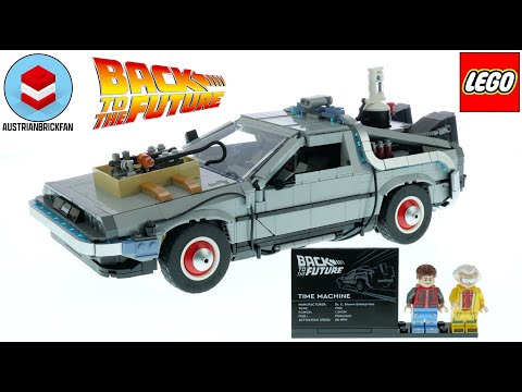 LEGO Icons Atgal į ateitį: laiko mašina (10300) video