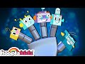 Robot Finger Family Ep 98 Popular Kids Song Hooplakidz