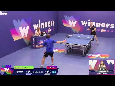 Winners League  12.09.21 Tveritinov Roman - Priadko Serhii 16:00