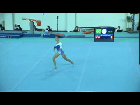 Maria Ceplinschi- 2020 Junior Europeans FX Quals