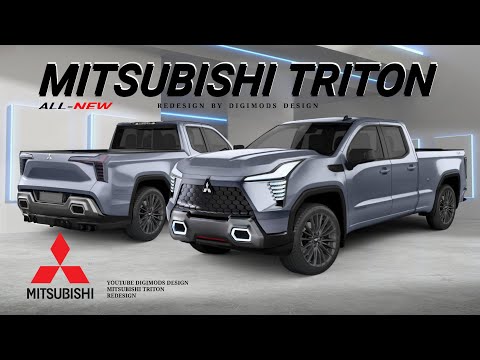 2025 Mitsubishi Triton (L200) Feels Modern Enough for CGI Ranger and Amarok  Brawls - autoevolution