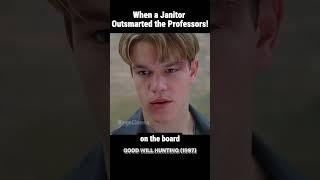 When a Janitor Outsmarted the Professors! #shorts