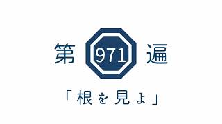第971遍「根を見よ」