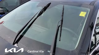 CK - 2021 Kia Sorento - Part 1: Key Start - How To Raise Your Windshield Wiper Arm!