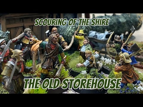 MESBG Narrative Battle Report | Scouring of the Shire - The Old Storehouse