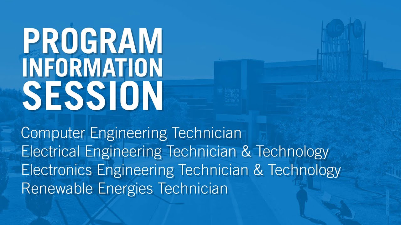 Program Information Session ~ Electrical Engineering Technician/Technology /  Computer Engineering