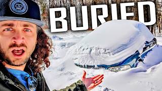 Buried Under 30 Inches of Snow with a Baby on the Way!