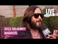 Jared Leto Talks Morbius & New Music at Grammys 2022 | E! Red Carpet & Award Shows