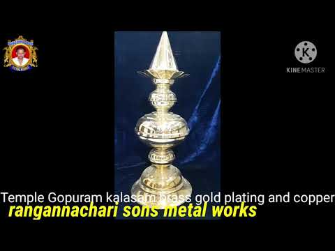 Gold plating kalasam